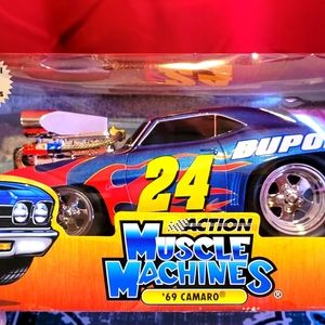 1/18 Scale Muscle Machines 69 Camaro, "Jeff Gordon" #24